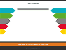 Tablet Screenshot of nice-babes.net